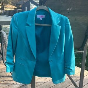 9 & Co. Women's Vibrant Blue Blazer
